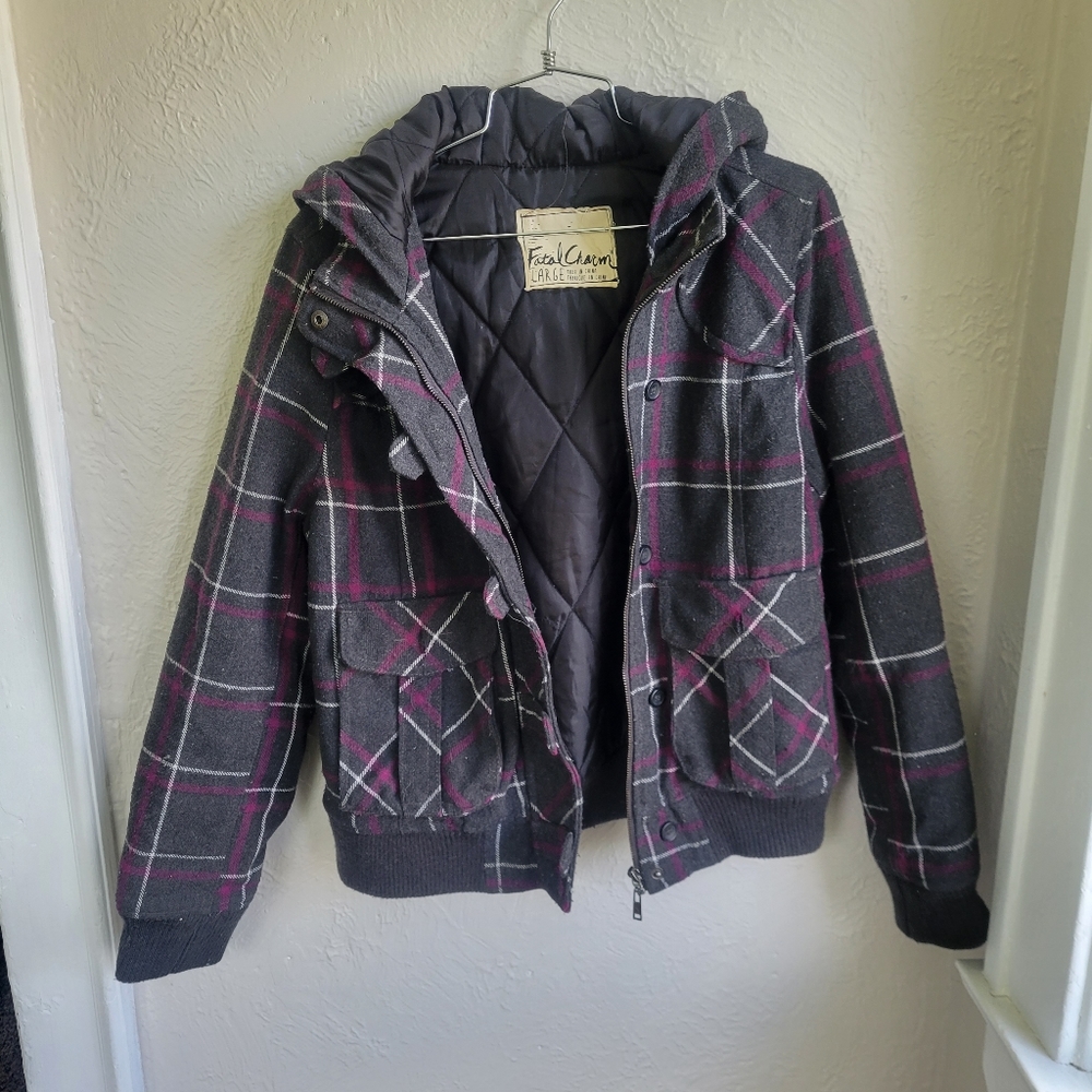 Fatal Charm Bomber Jacket, Size Large